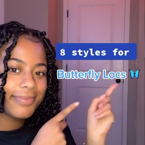 Butterfly Locs Styling Ideas, Excitement Trippie, Kids Butterfly Locs, Butterfly Locs, Cute Braided Hairstyles, Locs, Hair Inspo, Cute Hairstyles, Braided Hairstyles