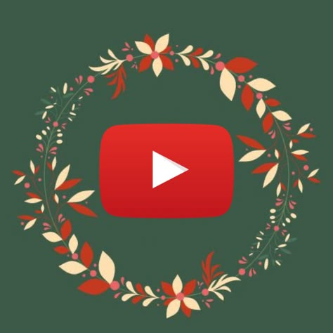 Christmas Youtube Icon, Holiday Widgets, Fall Icons, Youtube Icon, Winter Iphone, Iphone Theme, Xmas Theme, Ios Ideas, Christmas Apps