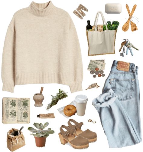 Homebody Aesthetic Outfits, Homebody Outfit, Boho Office Outfit, Homebody Aesthetic, Boho Office, Witchy Fashion, Office Outfit, Granola Girl, Outfit Shoplook