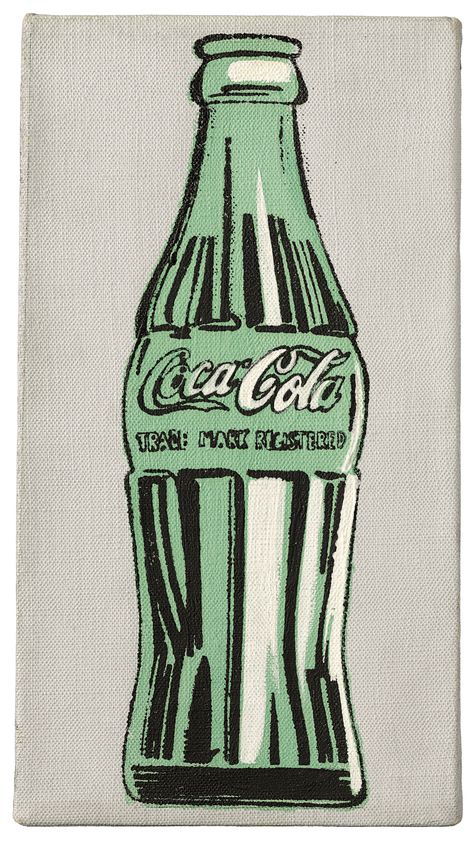 Andy Warhol (1928-1987) | Coke Bottle | 1960s, Paintings | Christie's Andy Warhol Pop Art Paintings, Andy Warhol Artwork, Warhol Paintings, Andy Warhol Pop Art, Andy Warhol Art, Warhol Art, Great Works Of Art, Coke Bottle, Pop Art Painting