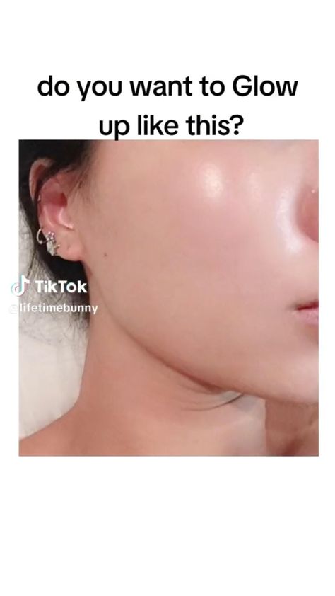 Glow up tips! //TikTok by: lifetimebunny Glow Up Tips Tiktok, Quenlin Blackwell, Tips Tiktok, Diy Glow, Social Life Hacks, Teen Shows, Natural Face Skin Care, Beauty Routine Tips, The Glow Up