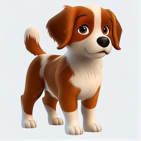 Puppy Animation, Dog Cartoon Character, Reference Animals, Animation Animals, Nft Ideas, Dog Animated, Sheep Dog Puppy, Halloween Dog Toys, Dog Character