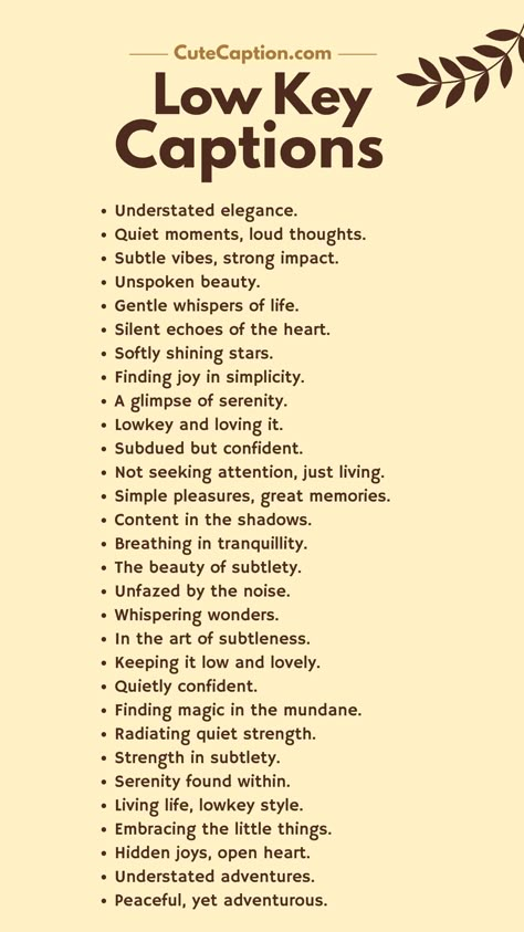 Lowkey Captions for Instagram Caption Ig, Quotes For Instagram Captions, One Word Instagram Captions, Short Instagram Quotes, Short Instagram Captions, Witty Instagram Captions, Instagram Captions For Selfies, Clever Captions, Clever Captions For Instagram