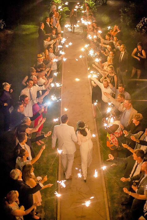 Wedding Sparklers, Mod Wedding, Wedding Guide, Walking Down The Aisle, Diy Wedding Decorations, Wedding Plans, Simple Weddings, Backyard Wedding, Two People