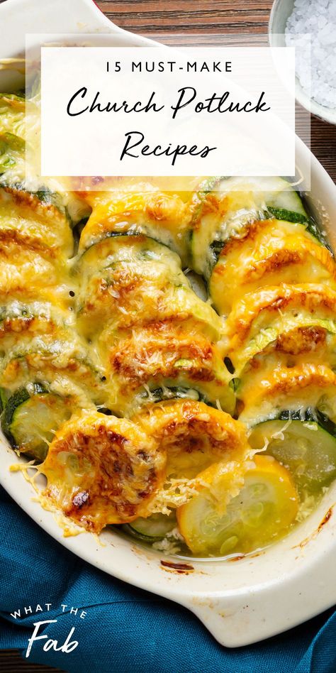 Summer is the perfect time to enjoy good eats and even better company at a potluck, party, or family gathering. Impress everyone this Sunday with these tantalizing (and surprisingly easy) church potluck recipes. Click the pin to see all the recipes you should bring to your next potluck!  church potluck recipes, church potluck recipes easy Sunday Potluck Ideas, Sides For Potluck Parties, Vegetable Dish For Potluck, Easy Healthy Potluck Dishes, Veggies For Potluck, Pot Luck Dishes Easy Parties, Potluck Lunch Ideas Easy, Crowded Kitchen Recipes, Potluck Recipes Fall