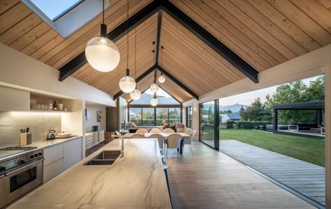 Roys Peak, Barn House Interior, Central Otago, Modern Barn House, Shed Homes, Barn Style House, Modern Barn, Metal Building Homes, Pole Barn Homes