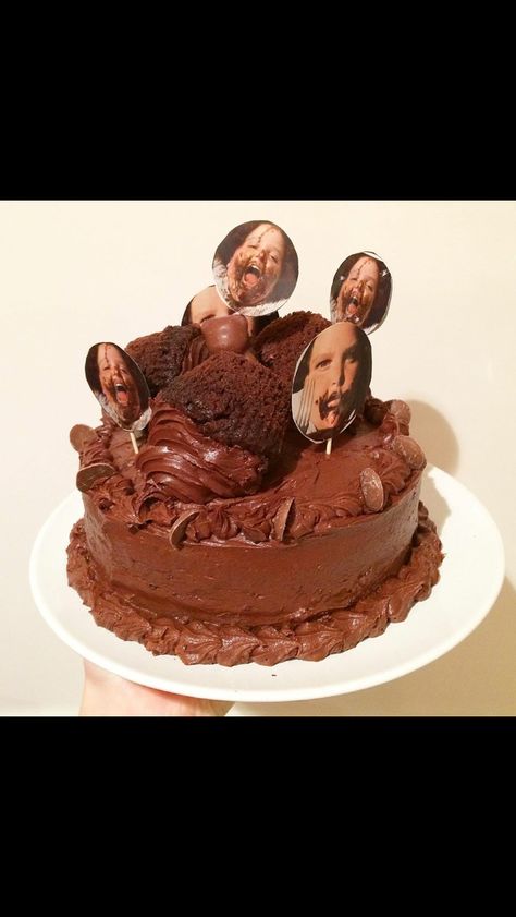 Bruce Bogtrotter cake!  https://www.facebook.com/APieceOfCakeEmily Bruce Bogtrotter Cake, Bruce Bogtrotter, 12th Birthday, Roald Dahl, Piece Of Cakes, Homemade Cakes, Matilda, Dessert, Cafe