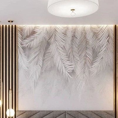 SMARTHOME WALLPAPERS ® | Interiors on Instagram: "Styling with fluted panels and @3d.wallpapers.ke for luxurious look GET A FREE QUOTE TODAY by providing the following information: -Dimensions of your wall (height and width) -picture of your wall -your location DM to start the FREE consultation!!!😊" Furniture With Wallpaper Interiors, Tv Wall Wallpaper Ideas, Wallpaper For Bedroom Walls Interiors, Wallpaper For Tv Wall, 3 D Wallpaper Interior Design, Wall Papering Ideas Bedroom, Wallpaper On Wall, Cozy Small Bedroom, Fluted Wall Panel