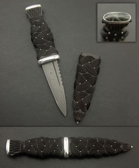 Sgian Dubh, Lucas Black, Metalsmithing Jewelry, Damascus Blade, Loch Ness, Diy Metal, Worth The Wait, Knife Making, Black Marble