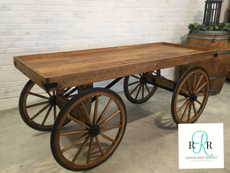 Dessert Bar Cart, Juayua, Vendor Cart, Dessert Cart, Wood Wagon, Buffet Party, Wooden Cart, Wagon Wheels, Sweet Carts