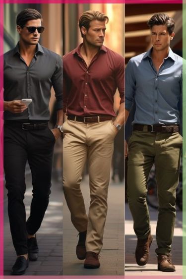 Color Combination Outfits, Mens Formal Outfits, Casual Attire For Men, Business Casual Attire For Men, Mix And Match Outfit, Creating A Wardrobe, Mens Dress Outfits, Mens Smart Casual Outfits, Mens Business Casual