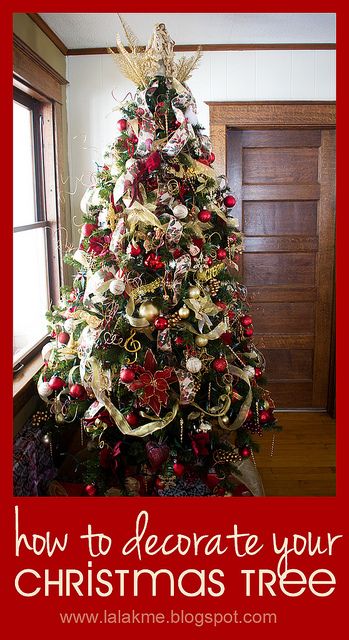 How to Decorate Your Christmas Tree--A Five Part Series to Help You Have the Most Gorgeous Tree Ever! Decorate A Christmas Tree, Decorate Christmas, Tree Beautiful, Tree Decorating, Tree Garland, Tree Lights, Cool Christmas Trees, Beautiful Christmas Trees, Gorgeous Christmas