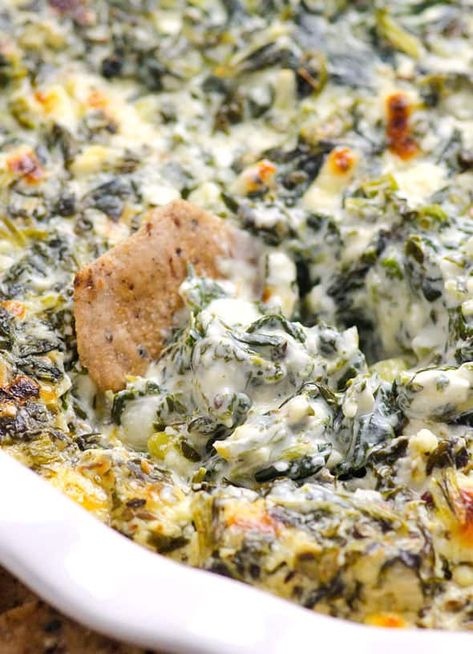 Party Appetizers Gluten Free, Party Food Vegetarian, Appetizers Gluten Free, Gluten Free Clean Eating, Clean Eating Baking, Best Spinach Artichoke Dip, Shower Melts, Baked Spinach, Cheeseburger Pie