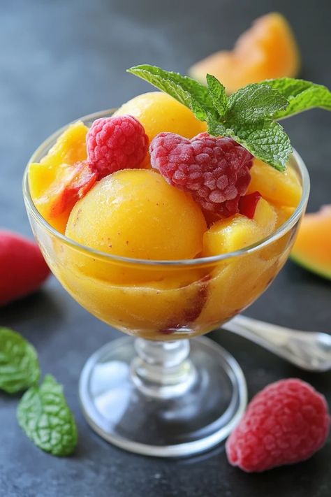 Beat the heat with these simple and delicious homemade sorbet recipes! Light, refreshing, and packed with fruit. 🍊 #HomemadeSorbet #SummerDesserts #CoolAndSweet #FruityFlavors Candied Orange Peel Recipe, Citrus Sorbet, Sorbet Dessert, Homemade Sorbet, Nye Dinner, Fruit Sorbet, Candied Orange Peel, Festive Desserts, Sorbet Recipes