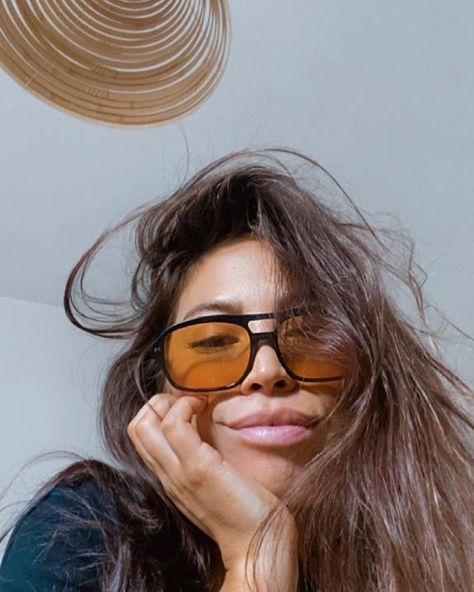 Girl in orange tint lexxola sunglasses Orange Tinted Sunglasses, Lexxola Sunglasses, Tinted Sunglasses, New Moon, Virtual Assistant, Sunglasses, Orange, Instagram