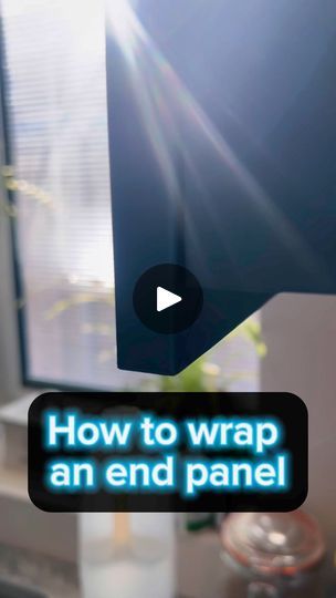 1.3M views · 9K reactions | How I achieve a full coverage vinyl wrap on the end panel of a kitchen wall cabinet 🙌🏻 #kitchenwrap #kitchenwrapping #kitchenmakeover #kitchenrenovation #KitchenDecor #homedecor #asmr | The Wrap Chap Vinyl Wrap Kitchen Cabinets, Vinyl Wrap Kitchen, Kitchen Wall Cabinet, Kitchen Wrap, Kitchen Wall Cabinets, Kitchen Makeover, Vinyl Wrap, Wall Cabinet, Kitchen Wall