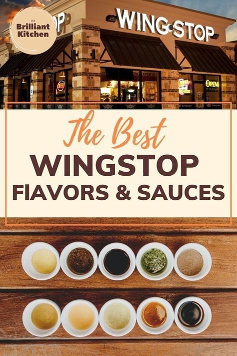 Wingstop restaurants are a great place to go if you love simple food and an even better place to go if you love old, classic chicken wings. Since 1994, Wingstop has been perfecting their wing flavors and sauces. Here we’re going to give you the rundown on everyone’s favorite ones. Read more about the best Wingstop flavors & sauces at www.thebrilliantkitchen.com | kitchen guides Wingstop Mild Sauce Recipe, Wingstop Cajun Wings Recipe, Wingstop Recipes, Cajun Wings Recipe, Best Wing Sauce, Cajun Wings, Wing Flavors, Chicken Wing Flavors, Chicken Wing Sauce Recipes