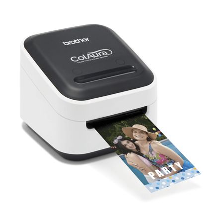 Brother VC-500W | Versatile Compact Color Label and Photo Printer with Wireless Networking Mobile Printer, Best Printers, Portable Printer, Color Printer, Creative Freedom, Making Cards, Photo Printer, Label Printer, Color Photo