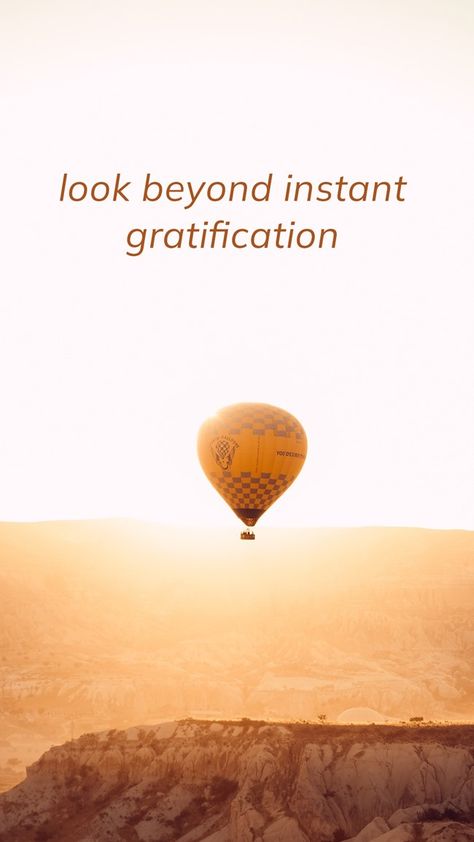 look beyond instant gratification - Quozio Instant Gratification Quotes, Gratification Quotes, Instant Gratification, 2024 Vision, Check It Out, Vision Board, Collage, Quotes, Pins