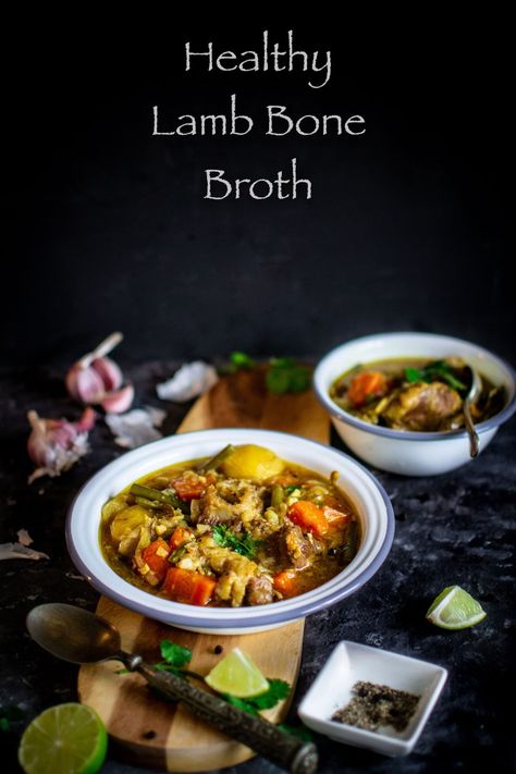 Indian style Lamb bone broth Lamb Bones Recipe, Lamb Bone Broth Recipe, Lamb Bone Broth, Lamb Broth, Nourishing Food, Bone Broth Recipe, International Dishes, Thanksgiving 2020, Indian Recipe