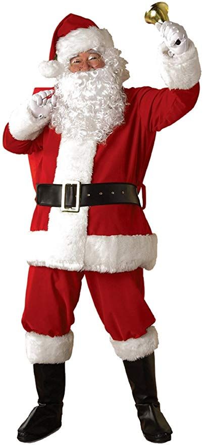 Rubie's Regal Plush Santa Suit Santa Costumes, Santa Claus Suit, Santa Claus Costume, Christmas Suit, Santa Suit, Santa Bags, Santa Costume, Santa Suits, Santa Clause