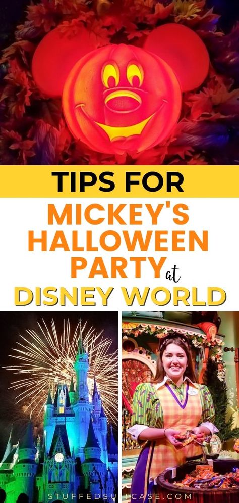 Tips for Maximizing your time at Mickey's Not So Scary Halloween Party at Disney World - best times to go and how to avoid lines. #mickeysnotsoscary #halloweenparty #disneyworld Halloween At Disney, Family On Vacation, Halloween At Home, Mickey Halloween Party, Review Tips, Disney Website, Not So Scary Halloween Party, Not So Scary Halloween, The Joy Of Being