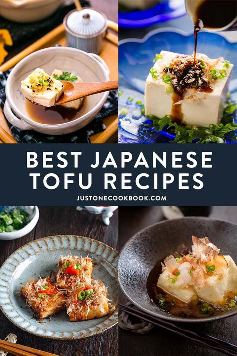 Plant Based Japanese Recipes, Just One Cookbook Recipes, Japanese Soft Tofu Recipes, Japanese Silken Tofu Recipes, Silken Tofu Recipes Asian, Recipes Using Soft Tofu, Japanese Tofu Dishes, Japanese Protein Recipes, Tofu Recipes Japanese