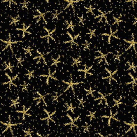 Sparkly stars on lamp black fabric by su_g on Spoonflower - custom fabric.  © Su Schaefer 2014 Swatches Fabric, Wallpaper Decals, Canvas Background, Gold Costume, Fabric Stars, Navy Blue Fabric, Lamp Black, Black Lamps, Blue Fabric