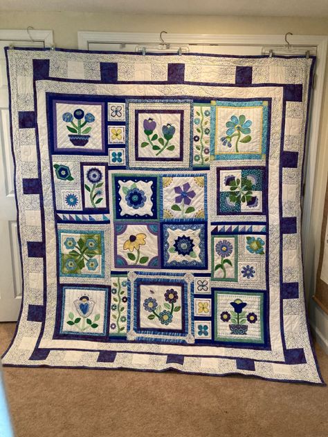 Stitchers Garden Quilt, Garden Quilt, Patchwork Quilt Patterns, Patchwork Quilts, Quilt Patterns, Projects To Try, Pattern