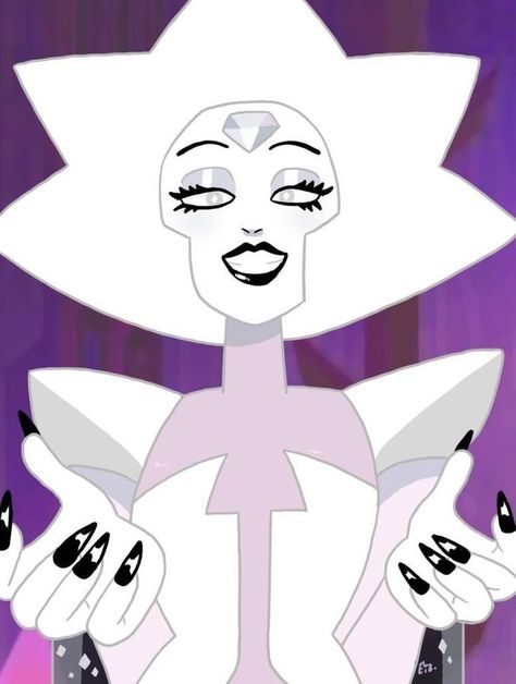 White Diamond Steven Universe Pfp, White Diamond Steven Universe Icon, The Diamonds Su, White Diamond Pfp, White Diamond Steven Universe Fan Art, Su White Diamond, White Diamond Fanart, The Diamonds Steven Universe, Diamonds Steven Universe