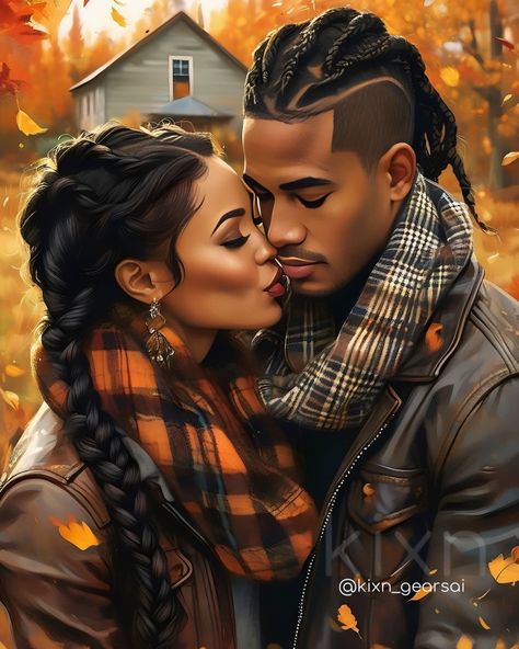 Black Art Pictures Couples, Black Couple Cartoon Romantic, Godly Couple, African American Couples, Pictures Couples, Black Couple Art, Couple Painting, Painting References, Art Couple