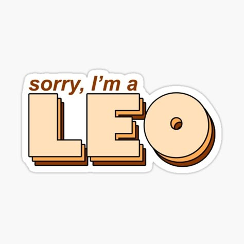 Leo Sticker, Zodiac Leo Art, Leo Star Sign, Graffiti Wallpaper Iphone, Cute Laptop Stickers, Bubble Stickers, Stickers Cool, Leo Sign, Graphic Poster Art