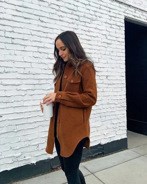 Lifestyle blogger Sammy Hill shares a major fall shackets roundup. Shirt jacket, Aritzia shacket, Aritzia style, shacket style, how to style a shacket. Ganna Jacket Aritzia Outfit, Ganna Jacket Outfit, Ganna Jacket Aritzia, Aritzia Ganna Jacket, Business Spreadsheets, Ganna Shirt Jacket, Shirt Jacket Outfit, Ganna Jacket, Aritzia Outfit