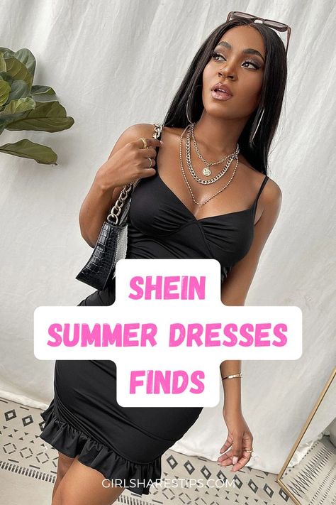 70+ best summer dresses to shop from SHEIN! | SHEIN outfits summer | SHEIN outfits | SHEIN outfit ideas | SHEIN haul try on | SHEIN finds | SHEIN outfits summer black girl | SHEIN outfits summer plus size | SHEIN outfits summer baddie | cute SHEIN outfits summer | SHEIN outfits summer teens | SHEIN outfits summer modest | SHEIN outfits summer aesthetic | cute SHEIN outfits | SHEIN dresses | shein clothes outfits | SHEIN finds preppy | best SHEIN finds | cute SHEIN finds | Coquette SHEIN finds Beach Wear Outfits Shein, Shein Sundress, Fitted Summer Dress With Sheen, Shein Summer, Birthday Outfits From Shein Summer, Spring Shein Outfits, Shein Summer Outfits Black Women, Shien Outfit Idea For Summer, Shein Outfits Summer