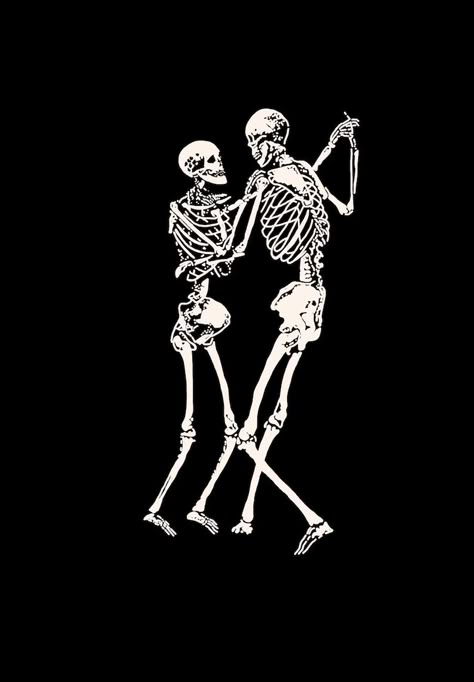 Halloween Lock Screen, Dance Romantic, Cool Black Wallpaper, Skeleton Artwork, Dance Wallpaper, Halloween Wallpaper Iphone Backgrounds, Skeleton Couple, Solid Black Background, Lock Screen Backgrounds