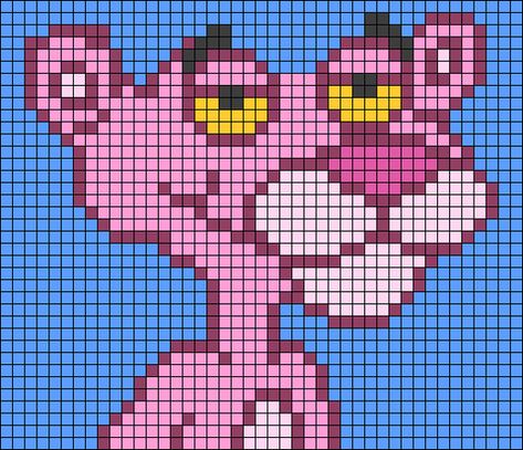 Pixel Art On Paper, Grid Pattern Crochet Pixel Art, Pixel Art Ideas Cute, Lilo And Stitch Pixel Art Grid, Pixel Art Templates Pattern, Pixel Art Facil, Cartoon Pixel Art, Pixel Art Cartoon, Crochet Pixle Grids