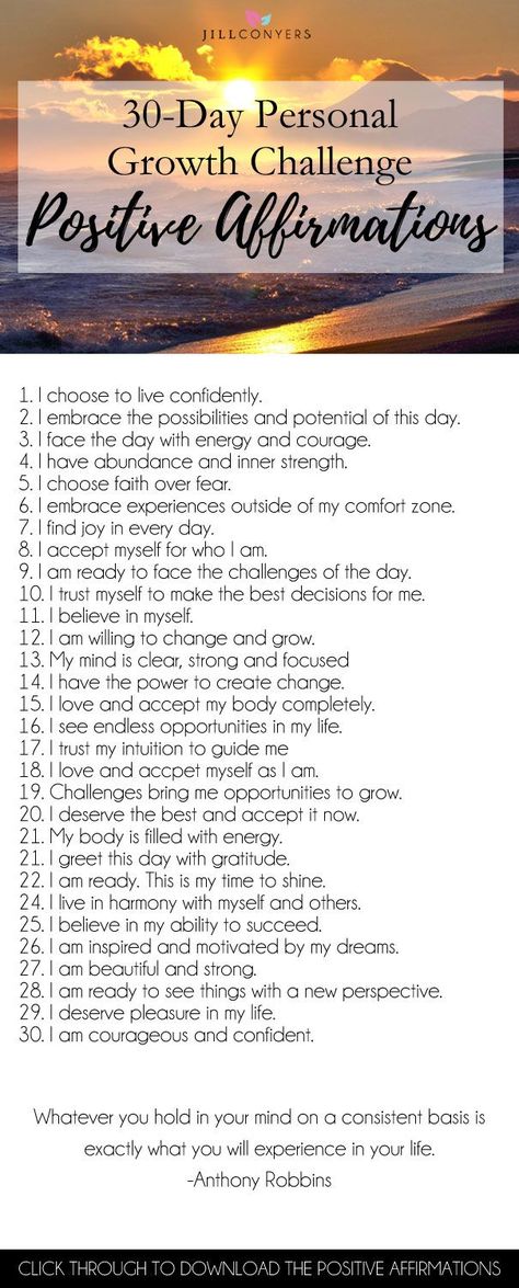 Personal Growth Challenge, Affirmations Mindset, Ayurveda Massage, Quotes Happy Life, Affirmations Confidence, Growth Challenge, Positivity Mindset, Making A Change, Quotes Mindset