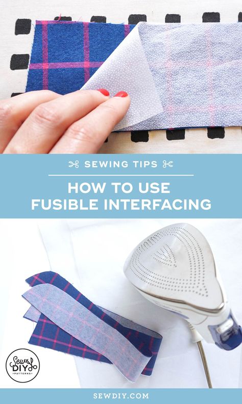 Sewing Tips for Fusing Iron-On Interfacing — Sew DIY Diy Clothes Tutorial, Easy Diy Fashion, Easy Beginner Crochet Patterns, Interfacing Sewing, Sewing Courses, Garment Sewing, Fusible Interfacing, Doll Sewing, Baby Sewing Patterns