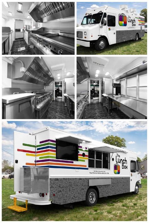 Food Truck Equipment, Food Truck Design Interior, Lunch Truck, Street Food Design, Pizza Food Truck, Mobile Restaurant, Cafeteria Food, School Nutrition, School Products