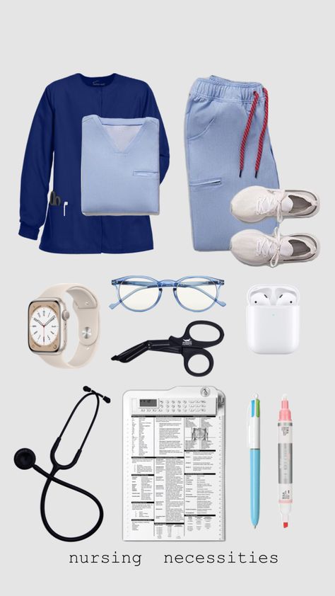 #nursing #nursingstudent #registerednurse #nursinginspo #hospitalcore #nursingcore #vibes #science Midwifery Student Aesthetic, Nursing School Outfit Ideas, Nurse Aesthetic Scrubs, Nurse Outfit Aesthetic, Nursing Students Must Haves, Nursing Fits, Korean Hospital, Nurse Fits, Medical Essentials