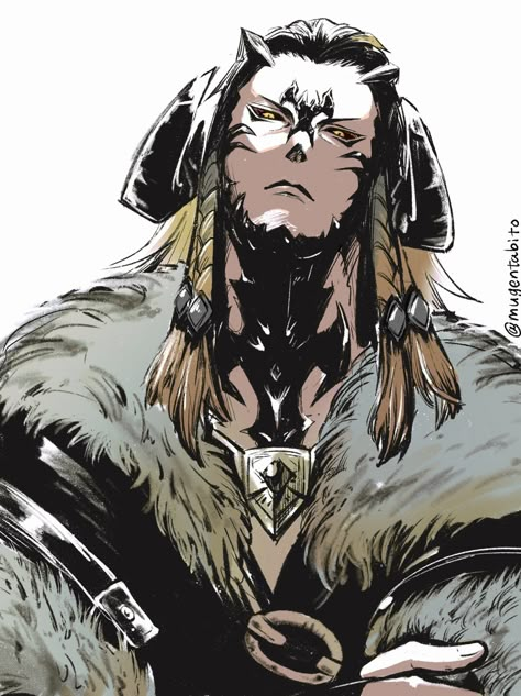 Barbarian Dnd, Half Dragon, Au Ra, Dark Warrior, Male Icon, Dragon Warrior, Final Fantasy Art, Dnd Art, Character Design Male