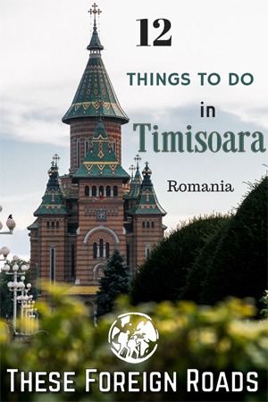 Visiting Romania? You'll definitely need to stop in Timisoara! Here are a few of our favourite things to do in Timisoara #Europe #Romania #Timisoara #Tips #Travel #Food #TheseForeignRoads Temisvar Romania, Romania Timisoara, Timisoara Romania, Visit Romania, Romania Travel, Europe Travel Tips, Libya, Beautiful City, City Travel