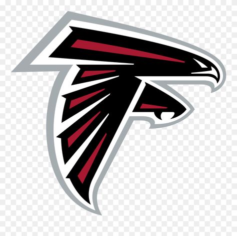 Football Cutouts, Atl Falcons, Chicago Bears Wallpaper, Atlanta Falcons Wallpaper, Atlanta Falcons Svg, Nfl Logos, Falcons Logo, Falcon Logo, Atlanta Falcons Logo