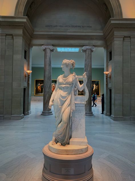 Cleveland Art, Cleveland Museum Of Art, Museum Of Art, Art Museum, Statue Of Liberty, Cleveland, Greek Statue, Statue, Art