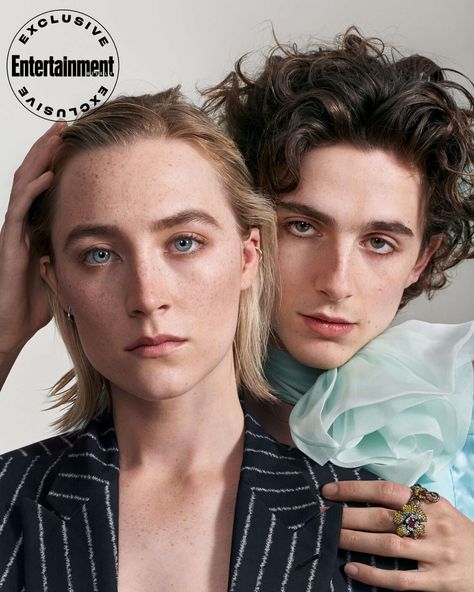 LW_824937843673478348943 Saoirse Ronan, Timmy T, Cut Her Hair, Celebrities Humor, Lady Bird, Entertainment Weekly, Oscar Wilde, Timothee Chalamet, Barnes And Noble