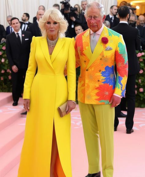 Camilla needs to wear that yellow more often. she looks amazing in it. Royal Family Portrait, British Traditions, Prince Charles And Camilla, Queen Camilla, Royal Family England, Camilla Parker Bowles, Elisabeth Ii, Back Porch Ideas, Princesa Diana