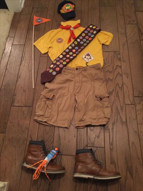 Russell Costume Up, Russel From Up, Russel Halloween Costume, Russel From Up Costume, Russell From Up Costume, Russel Costume, Disfraz Up, Russell Up Costume, Russell Costume