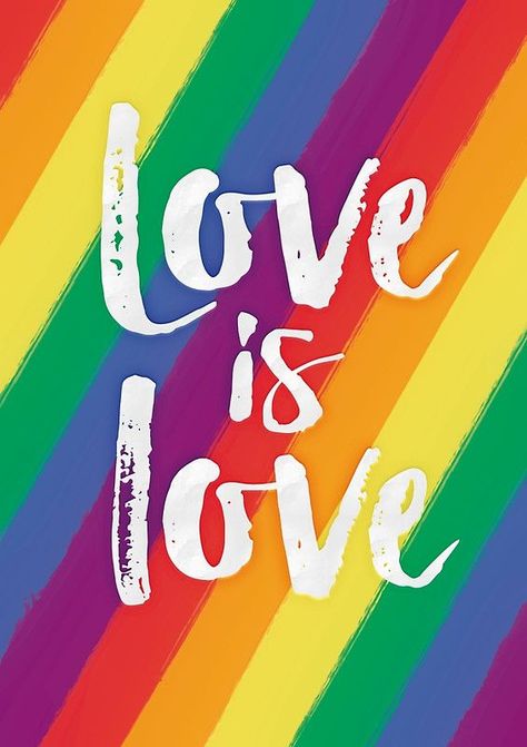 Love is love - Rainbow flag pride by RedHillPrints Barn Boards, Lgbt Equality, Rainbow Flag Pride, Lgbt Love, Lgbt Art, Love Rainbow, Rainbow Flag, Love Is, Love Is Love