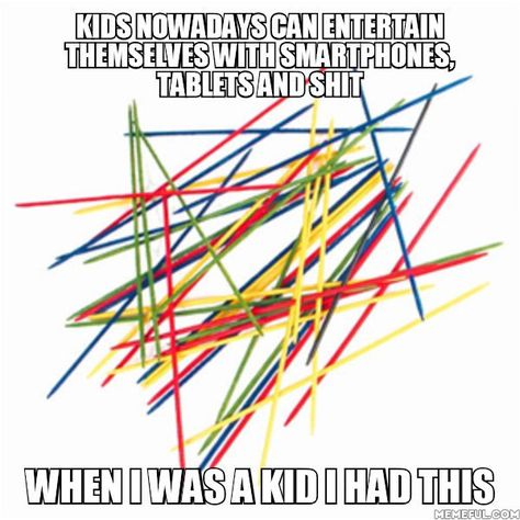 This generation - 9GAG Kids Nowadays, Pick Up Sticks, Nut House, Family Board Games, Wooden Storage Boxes, Wooden Storage, Preschool Kindergarten, Christmas Toys, Classic Games