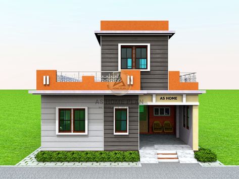 28*40 House Plan | 2 Bedroom | 28 by 40 house design 28×40 House Plan, House Plan 2 Bedroom, Village House, Village House Design, Village Houses, Ceiling Design, Car Parking, 2 Bedroom, House Plan